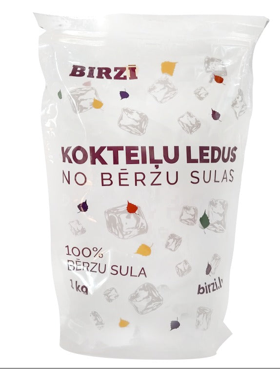 Bērzu sulas ledus- kokteiļiem, BIO, 1 kg