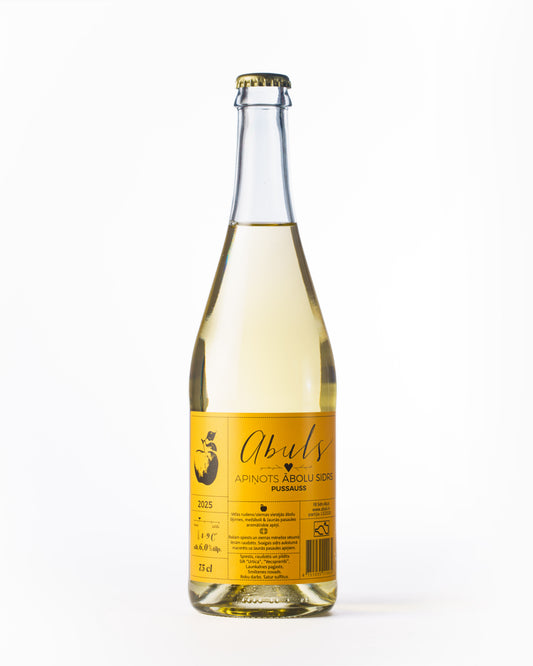 Ābolu sidrs ABULA APIŅOTAIS, 0.75L (Airbnb)